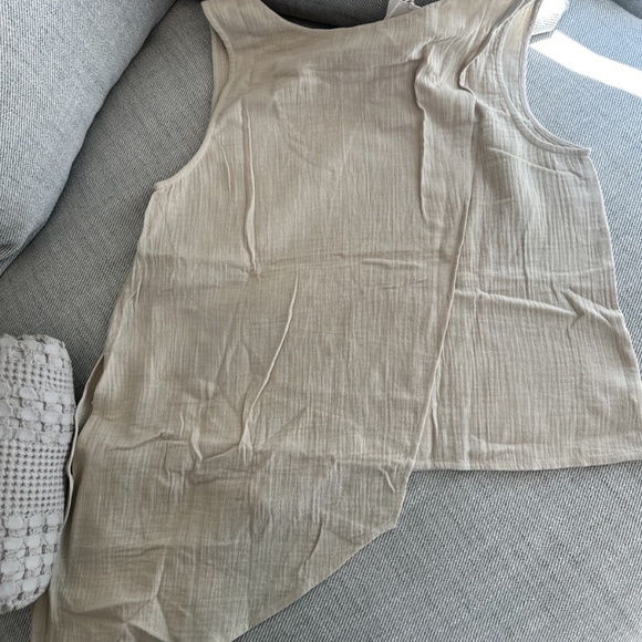 Nomad the Label NWT Caro Cotton Top in Stone, size Large. - Picture 3 of 6